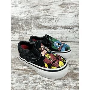 Toddler Vans x Marvel Avengers Ironman Hulk Thor Captain America Sneakers Sz 4